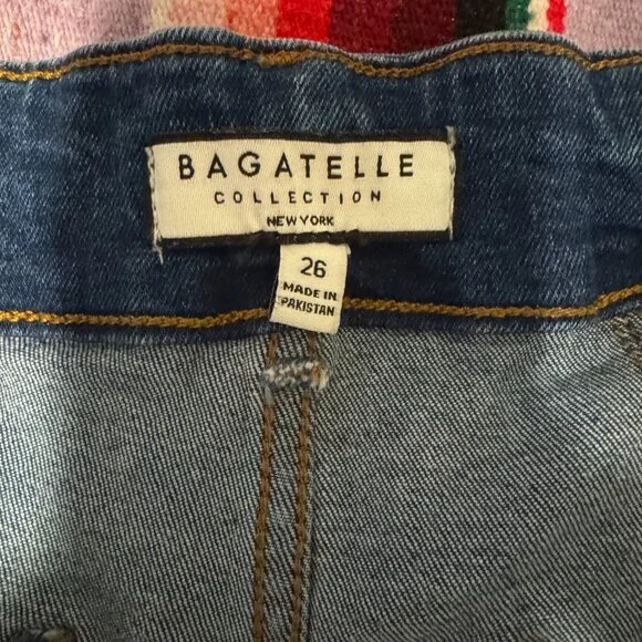 Bagatelle Wide-Leg Jeans Size 26 (X-Small 2-4) Petite Comfy Soft Stretchy - Picture 4 of 6